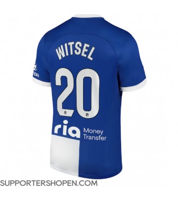 Atletico Madrid Axel Witsel #20 Borta Matchtröja 2023-24 Kortärmad